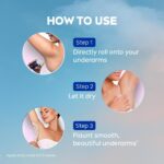 NIVEA Women Deodorant Underarm Roll On Pearl & Beauty Fine Fragrance | Long Lasting Fragrance with Floral Scent | 72 Hour active Odour Protection | 0% Alcohol | Dermat approved | 50 ml - Image 7