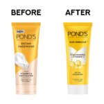 Pond's Detan Face Wash for Tan Removal in Just 7 Days | Contains Vitamin C and Niacinamide | Facewash for All Skin Types, 100gm - Image 3