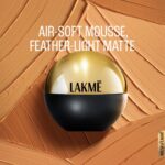 Lakme Xtraordin-airy Mattereal Mousse Foundation, Matte Finish, Minimizes Pores, Has SPF8, 01 Classic Ivory, 25g - Image 3