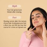 Carmesi Reusable Face Razor for Women Facial Hair- 3 Razors | Instant & Painless Hair Removal | For Eyebrows, Upper Lip, Forehead, Peach Fuzz, Chin and Sideburns | Dermaplaning Tool - Image 6