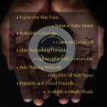 EcoBerry Organic Tinted Face Powder | Talc & Chemial Free, Vegan & Non-Comedogenic | All Skin Tones | Lightweight Everyday Use | Natural Mineral Makeup | SPF Protection | Oily & Sensitive Skin | Beige |10g - Image 4