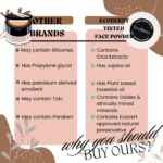 EcoBerry Organic Tinted Face Powder | Talc & Chemial Free, Vegan & Non-Comedogenic | All Skin Tones | Lightweight Everyday Use | Natural Mineral Makeup | SPF Protection | Oily & Sensitive Skin | Beige |10g - Image 6