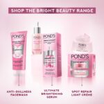 Pond's Bright Miracle Ultimate Brightening Serum with Niasorcinol | 30X better than Vitamin C | For Visibly Brighter, Spot-Free Skin in 1 Week | Lightweight & Fast Absorbing | 15ml - Image 9