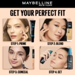 Maybelline New York Liquid Foundation,Medium Oily Matte Finish, With SPF, Absorbs Oil, Fit Me Matte + Poreless, 120 Classic Ivory, 30ml - Image 8