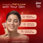 Spinz BB Cream | Instant Glow, Even Skin Tone & Natural Coverage | Lightweight, Non-Sticky Mousse Formula | With Vitamin E and Double Sunscreen Protection (29g) - Image 3