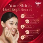 Spinz BB Brightening & Beauty Face Talc for Instant Brightness | Lasts 2X Longer, Covers Dark Spots and Blemishes, Gives Soft and Smooth Skin (Natural Beige) – 70 gm - Image 5
