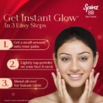 Spinz BB Brightening & Beauty Face Talc for Instant Brightness | Lasts 2X Longer, Covers Dark Spots and Blemishes, Gives Soft and Smooth Skin (Natural Beige) – 70 gm - Image 7