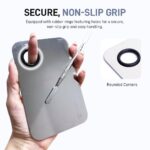 Makeup Mixing Palette, Stainless Steel Makeup Palette, Cosmetic Palette with Spatula Tool Beauty Product Mixing Palette Professional Cosmetic Mixing Makeup Palette - Image 5