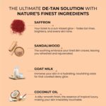 Ghar Soaps Sandalwood & Saffron Magic Soaps For Bath (300 Gms Pack Of 3) | Paraben Free | Chandan & Kesar Bath Soap | Handmade Soaps For Glowing | Skin Brightening Soap For Men & Women - Image 3