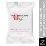 O3+ Bridal Facial Kit for Radiant & Glowing Skin with Hyaluronic Acid, Glycolic Acid and Niacinamide - Ideal for All Skin Types (60g+69ml) - Image 7