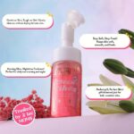 Whimsy Beauty Foaming Face Wash for Kids | Gentle Daily Cleanser with Aloe Vera, Strawberry and Vitamin B3 | Tear Free, Non Drying | Dermatologist Tested | Safe for Sensitive Skin | 4 to16 Years | 100 ml - Image 3