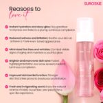 Suroskie Roses Glass Skin Mist 100Ml | 2 In 1 Face Toner + Makeup Setting Spray | Rose Water For Face With Aloe Vera & Lotus | Toner For Glowing & Hydrating Skin | All Skin Types | For Men & Women - Image 6