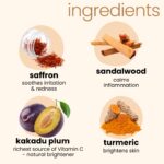 Tuco® Kids Kumkumadi Glow Kit | Dull Skin Face Wash & Kumkumadi Face Cream | Brightens, Fights Tan & Dull Spots | Paraben & SLS Free | Safe for Baby-50gm Pack of 2 - Image 3