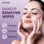 MARS Makeup Remover Wet Wipes for Face | 30 Cotton Soft Wipes | Hydrating & Refreshing | Enriched with Green Tea & Aloe Vera Extract | Soothing & Maintains pH Balance | Gentle on Skin - Image 5