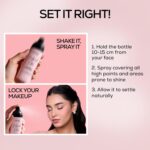 RENEE Bollywood Filter Blurring Setting Spray for Face Makeup, Matte Finish & Pore Blur Effect with Niacinamide & Hyaluronic Acid, Long Lasting Makeup Fixer & Shine Control, Fine Mist 100ml - Image 5