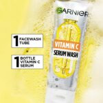 Garnier Vitamin C + Serum Face Wash | Visibly Brighter Skin in Just 1 Wash | Gentle cleanser for Skin Brightening & Tan Removal | For dry, oily, sensitive skin | Facewash for Women & Men | 100gm - Image 5