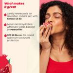 PLIX Pomegranate Youth Renewal Face Care Combo | Juicy Cleanser & Retinol Cream | Reduces Fine Lines & Wrinkles | With Retinol GS 50, Bakuchi Oil & Pentavitin - Image 5