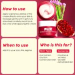 PLIX Pomegranate Youth Renewal Face Care Combo | Juicy Cleanser & Retinol Cream | Reduces Fine Lines & Wrinkles | With Retinol GS 50, Bakuchi Oil & Pentavitin - Image 7