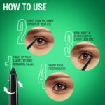 Lakme Eyeconic Insta Cool Kajal|| Black|| Cooling Kohl Liner with Cucumber|| Twist Up Pencil - Waterproof|| Smudge Proof & Long Lasting Eye Makeup|| 0.35 g - Image 5