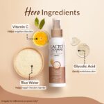 Lacto Calamine Rice Toner | 120ml | Rice Water Toner Korean Skincare for Glass Skin with Vitamin C, Glycolic Acid, Niacinamide | Face Toner for All Skin Types | Dermatologically Tested | Alcohol free - Image 3