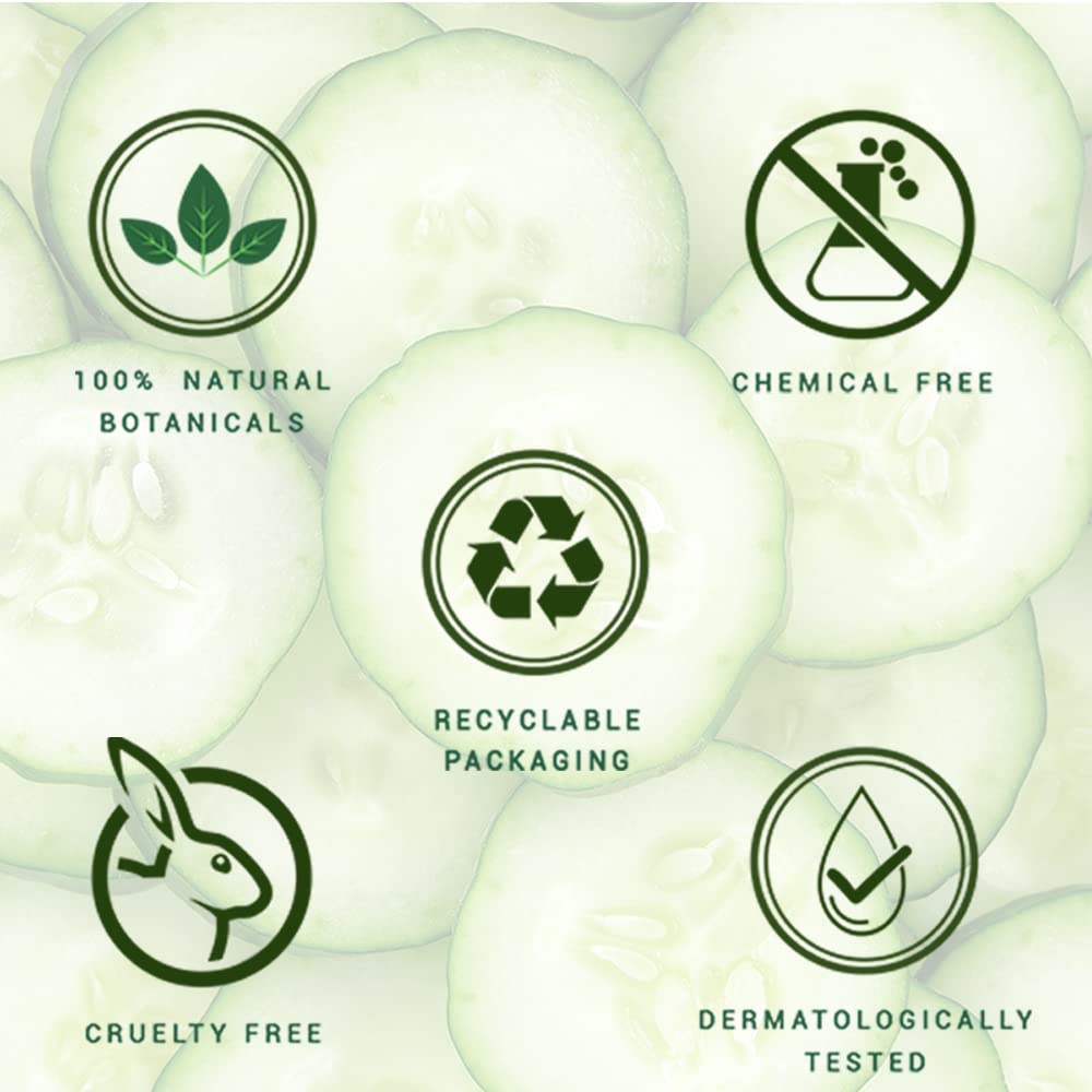 Biotique Cucumber Pore Tightening Toner| Ayurvedic and Organically Pure| Maintains Skin’s Natural pH |100% Botanical Extracts| Suitable for Normal & Oily Skin Types| 120mL - Image 6