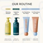 Fix My Curls Curl Quenching Moisture Styling Duo | For Curly, Wavy, Dry, Frizzy Hair | Enriched With Aloe Vera, Chia Seed, and Flax Seed | Silicone Free Curl Activator | Frizz Control | 50gm each - Image 8