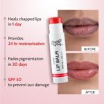 Chemist At Play Tinted Cherry Lip Balm with SPF 50 PA++++ | 1% Kojic Acid | Lip-balm for Dark and Dry Lips | Moisturising Lip Balm for Chapped Lip | Brightens Dark Lips | For Men & Women | 4.5 g - Image 3