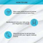 FACES CANADA Dewy Primer, 30g | Blurs Imperfections | Flawless Dewy Base | Lightweight Hydrating Creamy Texture | Smoothens & Moisturizes Skin | Hyaluronic Acid, Vitamin C & E | No Alcohol & Parabens - Image 6