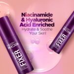 Hilary Rhoda Ultimate Makeup Fixer | Long-Lasting, Hydrating & Weightless Setting Spray | Waterproof Makeup Fix | Infused with Niacinamide & Hyaluronic Acid | Non Sticky | Glowing & Flawless Finish | 100ml - Image 4