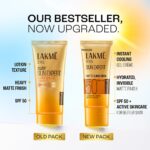 Lakme SPF 50 PA++++ Sunscreen Lotion for Bright Skin | In Vivo Tested | UVA UVB Blue Light Protection | Water light| No White Cast | Niacinamide| For All Skin Types | 50 ml - Image 3