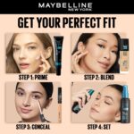 Maybelline New York Liquid Foundation, Matte Finish, With SPF, Absorbs Oil, Fit Me Matte + Poreless, 220 Natural Beige, 30ml - Image 13