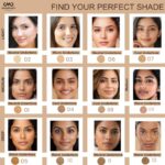 Charmacy Milano Matte Foundation 01 Cream | SPF 25, Buildable Coverage, Hydrating, Seamless Blend, 30ml | Suitable for All Skin Types | Liquid Foundation - Image 4
