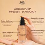 Charmacy Milano Matte Foundation 01 Cream | SPF 25, Buildable Coverage, Hydrating, Seamless Blend, 30ml | Suitable for All Skin Types | Liquid Foundation - Image 6