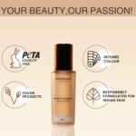 Charmacy Milano Matte Foundation 01 Cream | SPF 25, Buildable Coverage, Hydrating, Seamless Blend, 30ml | Suitable for All Skin Types | Liquid Foundation - Image 9