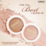 INSIGHT Highlighter for Face & Body - Mermaid Scale | Glitter Shimmer Makeup | Creamy, Lightweight, Easy to Blend, Long-Lasting Glow | 3.5g - Image 3