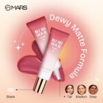 MARS Liquid Blush Hour (12 ml) (05-DUSK) | Dewy-Matte Finish | Highly Pigmented | Lightweight & Long-Lasting Formula | Effortless Application - Image 3