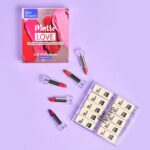 Blue Heaven Matte Love Mini Lipsticks pack of 10 | Long Lasting, Hydrating & Moisturizing Mini Roll on Lipsticks for Women | Soft-Matte Finish | 13g - Image 3