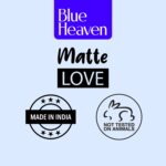 Blue Heaven Matte Love Mini Lipsticks pack of 10 | Long Lasting, Hydrating & Moisturizing Mini Roll on Lipsticks for Women | Soft-Matte Finish | 13g - Image 10
