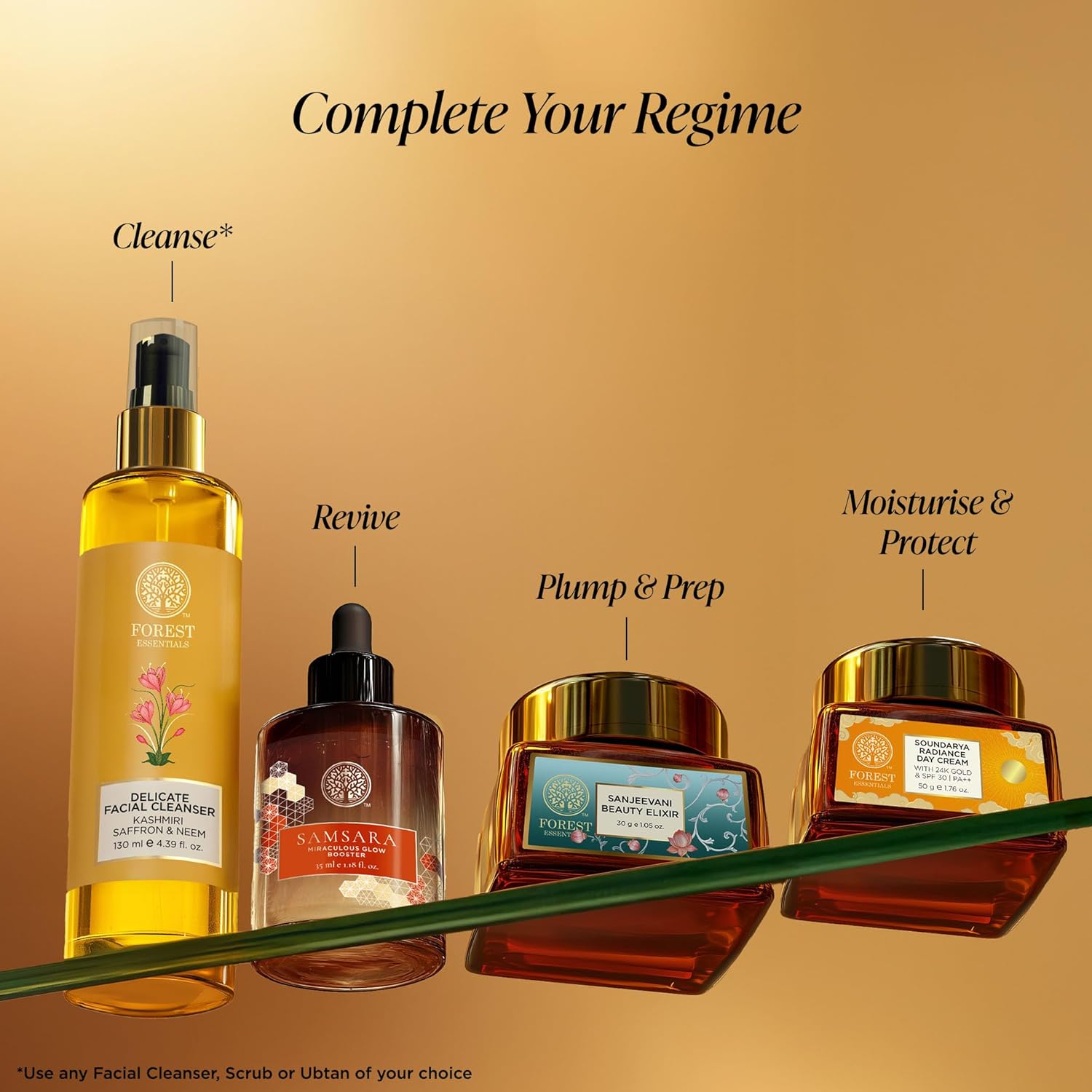 Forest Essentials Bestselling Soundarya Radiance Day Cream with 24K Gold & SPF 30 PA++ | Anti Ageing Moisturiser for Glowing Skin | For all skin types - Image 6