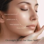 SeoulSkin Collagen Glass Skin Overnight Mask - Korean Collagen Face Mask with Low Molecular Collagen & Hyaluronic Acid, Pore Perfecting & Hydrating, Paraben-Free, For All Skin Types (1N) - Image 6