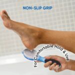 VEGA 4 in 1 Feet Pedicure Tools with Foot Scrubber, Pumice Stone, Foot Rasp and Black Emery for Home Foot Care, Soft Care | Foot File Callus Remover - Multi Purpose Pedicure & Manicure Tool, (PD-02) - Image 6