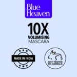 Blue Heaven 10X Volumising Mascara | Waterproof & Smudge Proof | Light Weight Formula | Long Lasting Mascara for Women | Stays Upto 12 Hrs | 8ml - Image 5
