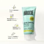 Moxie Beauty Shampoo For Frizzy, Dry, Wavy & Curly Hair | Sulfate, Paraben & Silicone-Free | 100% softer & 1.5x stronger hair | Gentle Cleansing Shampoo | 50ml - Image 3