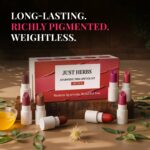 Just Herbs Ayurvedic Lipstick Micro-mini Kit | Kit of 8 Matte Lipsticks | Long-lasting | Weightless | Ayurvedic Formula | Travel-friendly - 9.6g - Image 5