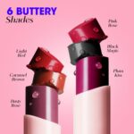 Blue Heaven Jelly & Butter Lip Balm infused with Jojoba Oil, Shea Butter + Vitamin E |Suitable for dark lips, Fades Pigmentation |Smoothens Dry & Chapped Lips | Soften & Smoothes Plums Lips, Dusty Rose, 3g - Image 8