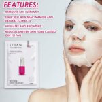 O3+ Facialist Dtan Face Sheet Mask With Niacinamide reduced dark spots, acne scars, and discoloration while giving ultimate brightening (30g) - Image 5