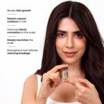 Brillare 20% Rosemary Oil Shots For Rapid Hair Growth | Improves Thickness | Controls Hair Fall & Nourishes Scalp | 100% Natural, Non Greasy Hair Oil Shots For Men & Women - Image 3