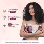 Bare Anatomy Curl-Boosting Cream Leave-In Conditioner | Get Curls with 2X Frizz Protection | Enriched with Coconut Oil, Hyaluronic Acid & Castor Oil | Get Smoother, Healthy & Glossy Hair | 140ml - Image 3