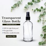 nsb herbals 100 ml Refillable Clear Fine Mist Spray Glass Bottles With Spray Pump For Uses For Diy Perfume, Essential Oils, Blends, Aromatic Water, Beauty Products (1) - Image 4