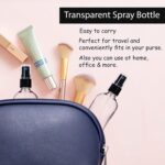 nsb herbals 100 ml Refillable Clear Fine Mist Spray Glass Bottles With Spray Pump For Uses For Diy Perfume, Essential Oils, Blends, Aromatic Water, Beauty Products (1) - Image 6